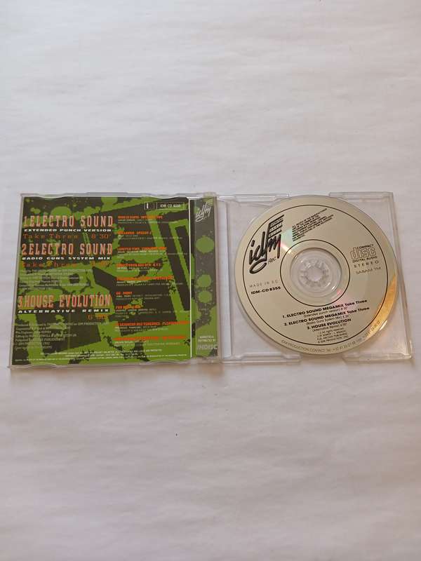 Electro Sound Megamix, Take Three CD single, Belgium