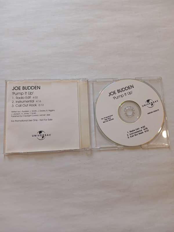 Joe Budden, Pump it Up CD single, Promo