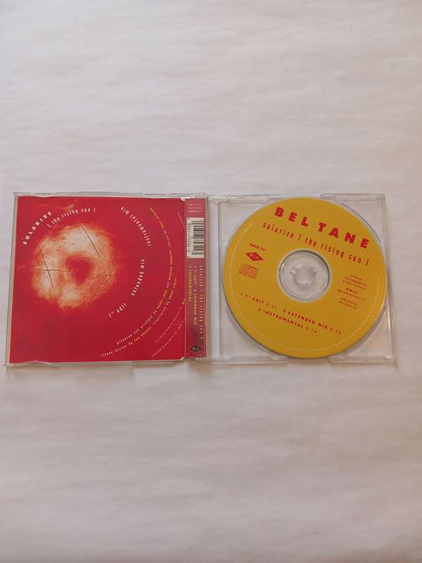 Bel Tane, Solarize (The Rising Sun) CD single, UK