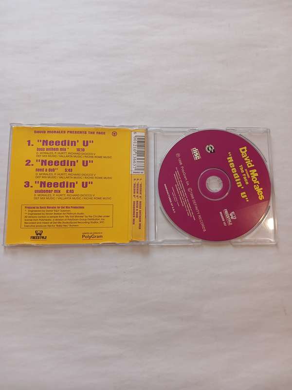 David Morales, "Needin' U" CD single