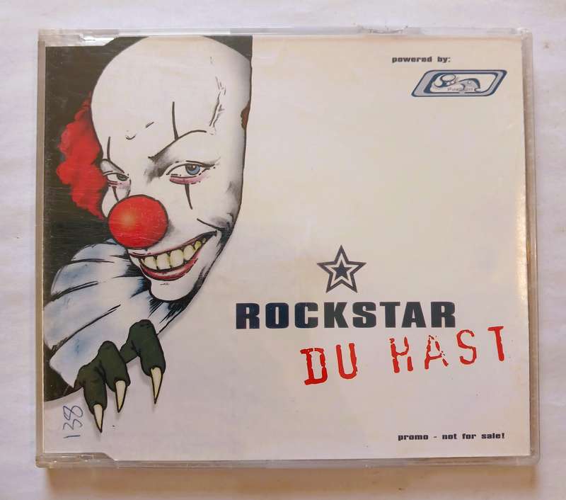 Rockstar, Du Hast CD single, EU