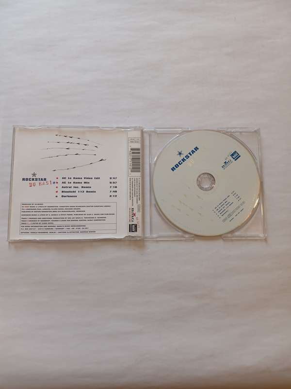 Rockstar, Du Hast CD single, EU