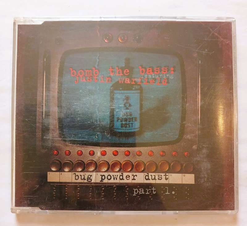 Bomb the Bass: Justin Warfield, Bug Powder Dust CD single Part 1, UK