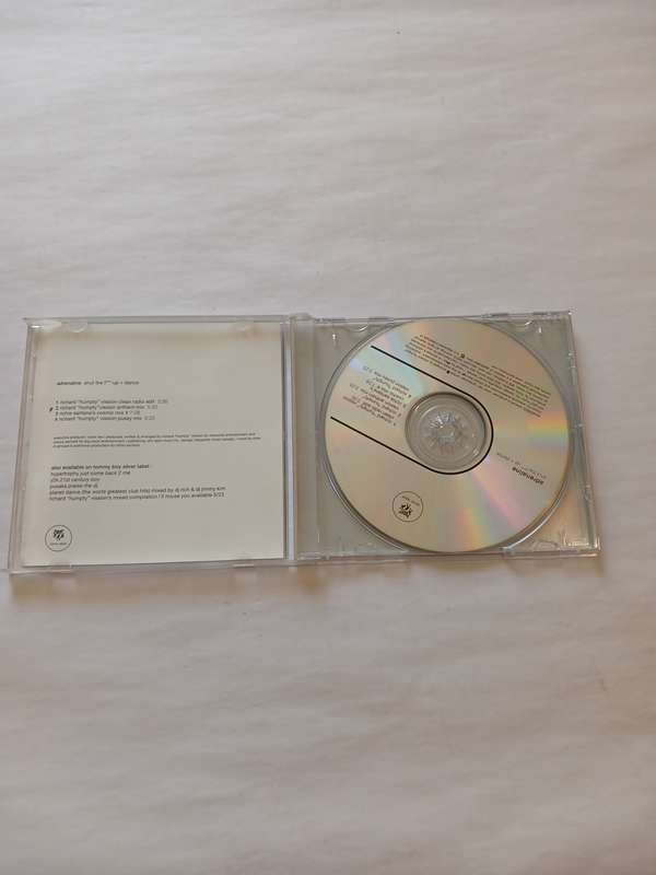 Adrenaline, Shut The F***up + dance CD single, UK