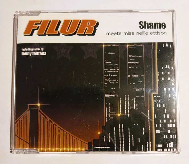 Filbur meets Miss Nellie Ettison, Shame CD single, Denmark