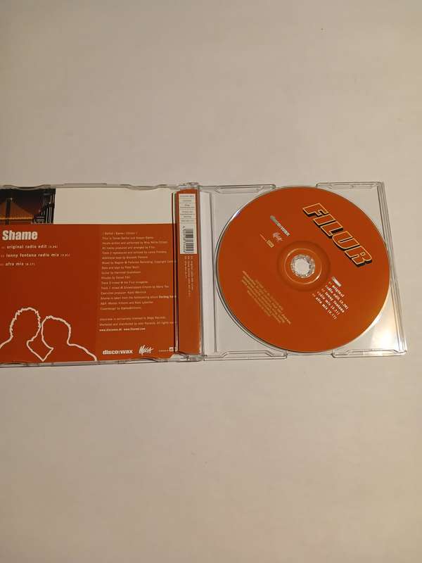 Filbur meets Miss Nellie Ettison, Shame CD single, Denmark