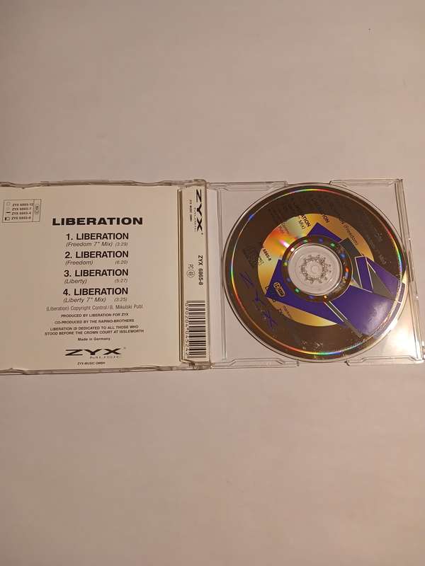 Liberation, Liberation CD single, Germany