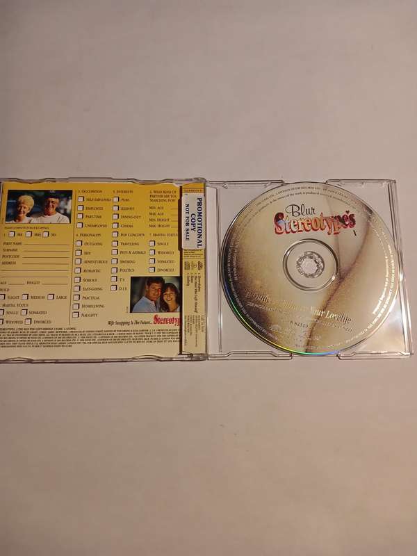 Blur Stereotypes, Wife Swopping is the Future...CD single, UK