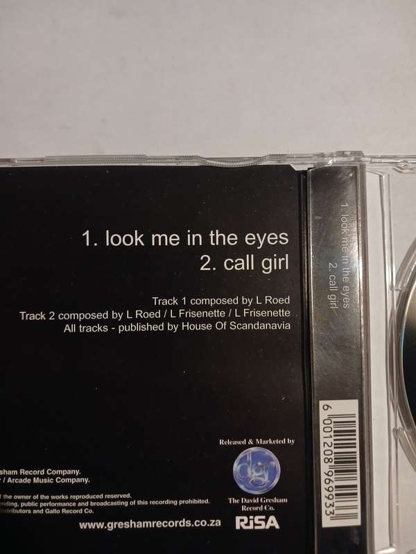 Hopscotch, Look Me in the Eyes / Call Girl CD single