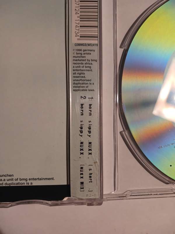 Underworld, Born Slippy CD single