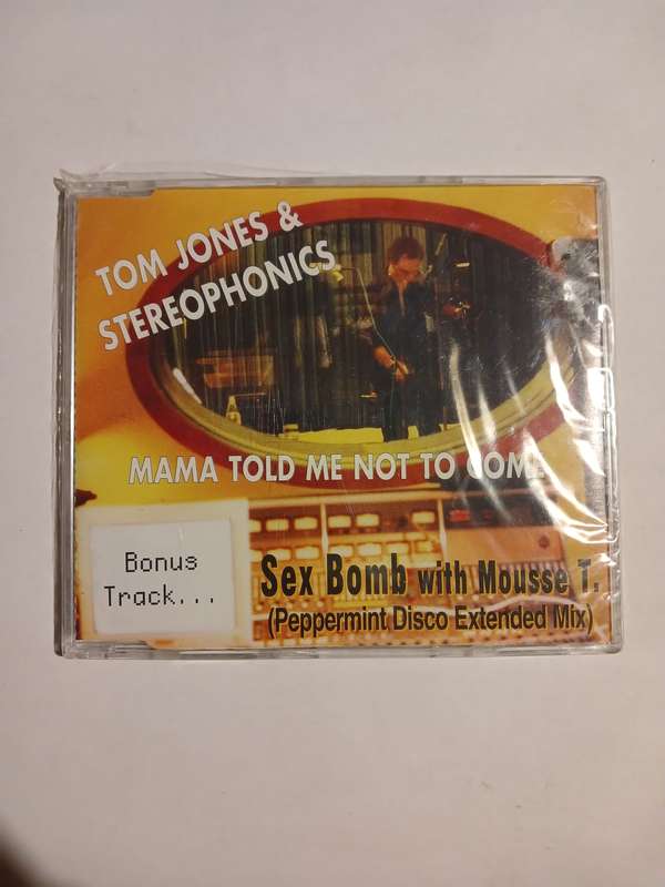 Tom Jones & Stereophonics, Mama Told me not to Come CD single, New