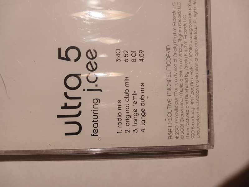 Ultra 5 featuring J.Cee, Potion CD single, US, New