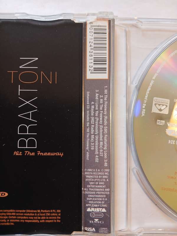 Toni Braxton, Hit The Freeway CD single