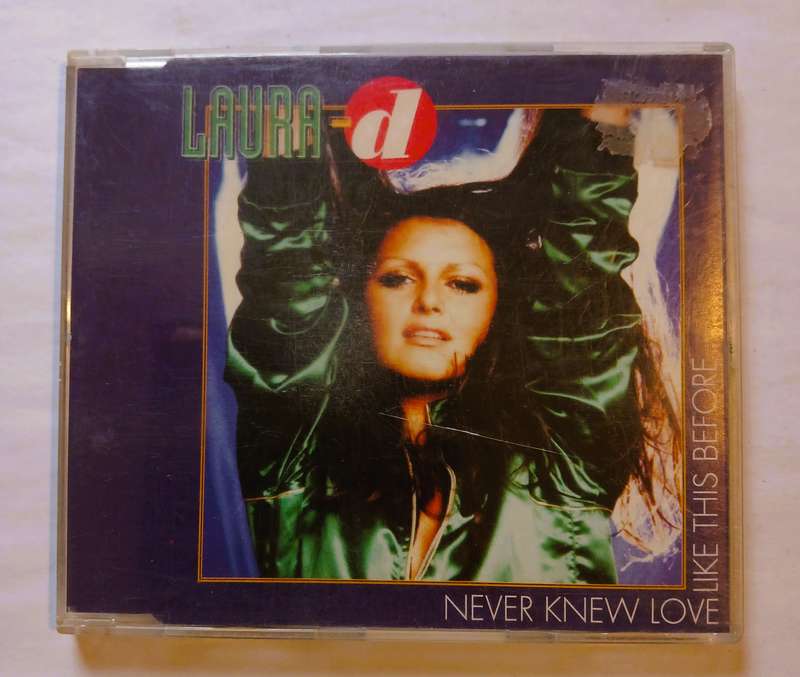 Laura-D, Never Knew Love Like This Before CD single, Belgium