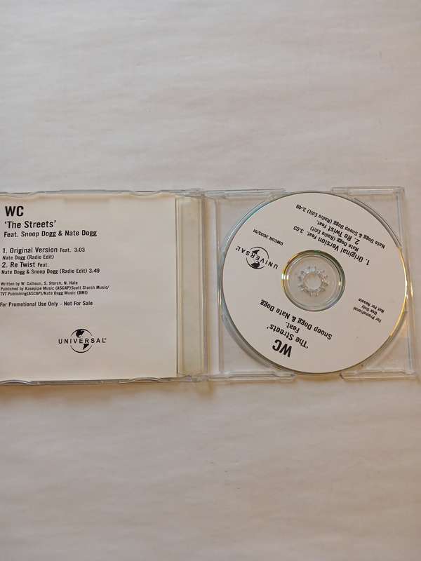 WC The Streets feat. Snoop Dog and Nate Dogg, CD single, Promo