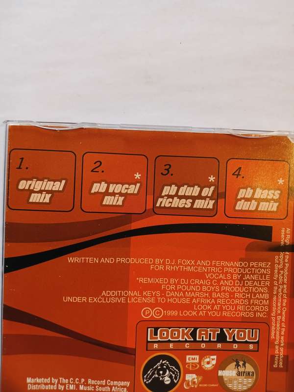 Rhythmcentric, Come to Me CD single