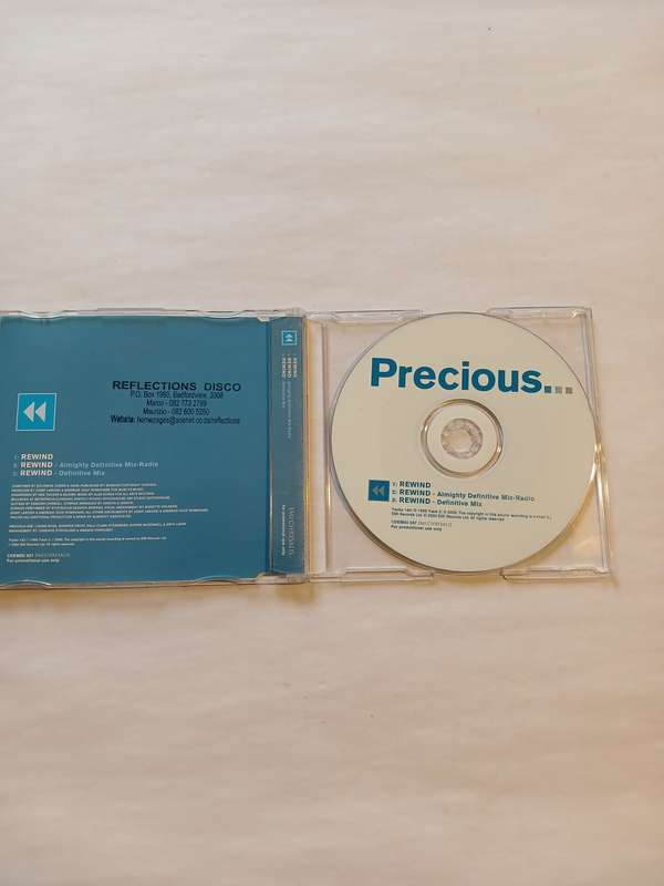Precious, Rewind CD single, Promo, UK