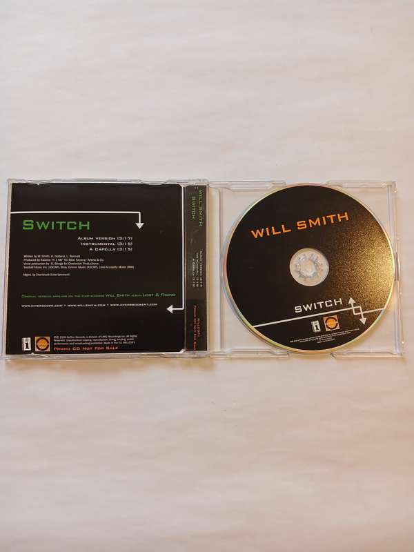 Will Smith, Switch CD single, Promo, EU