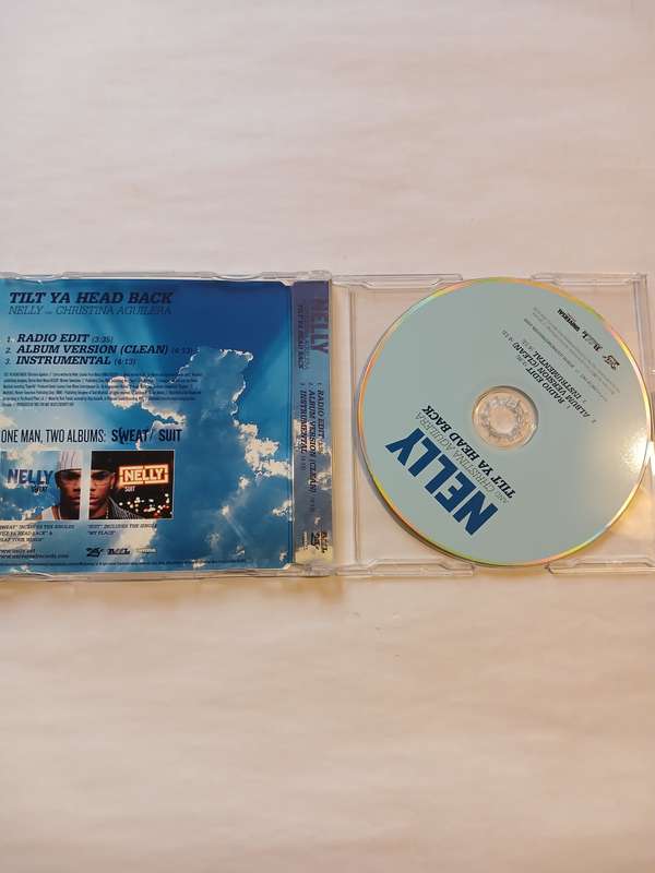 Nelly and Christina Aguilera, Tilt Ya Head Back CD single, Promo, EU
