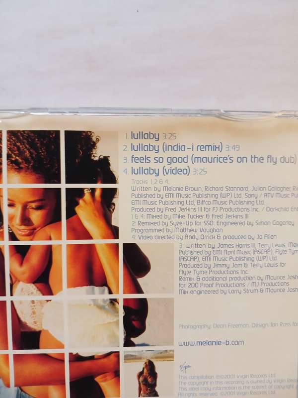 Melanie B, Lullaby CD single, EU