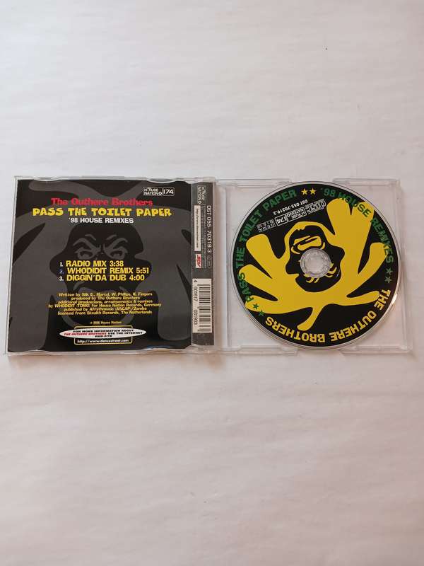 The Outhere Brothers, Pass the Toilet Paper CD single, Germany