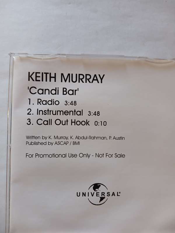 Keith Murray, Candi Bar CD single, Promo