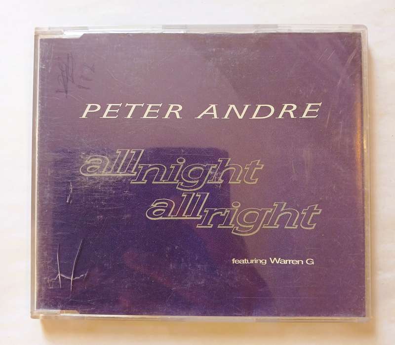 Peter Andre featuring Warren G, All Night All Right CD single