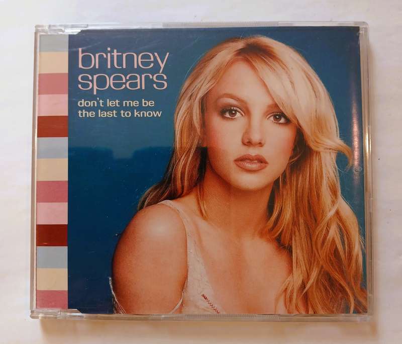 Britney Spears, Don't Let Me Be The Last To Know CD single, EU