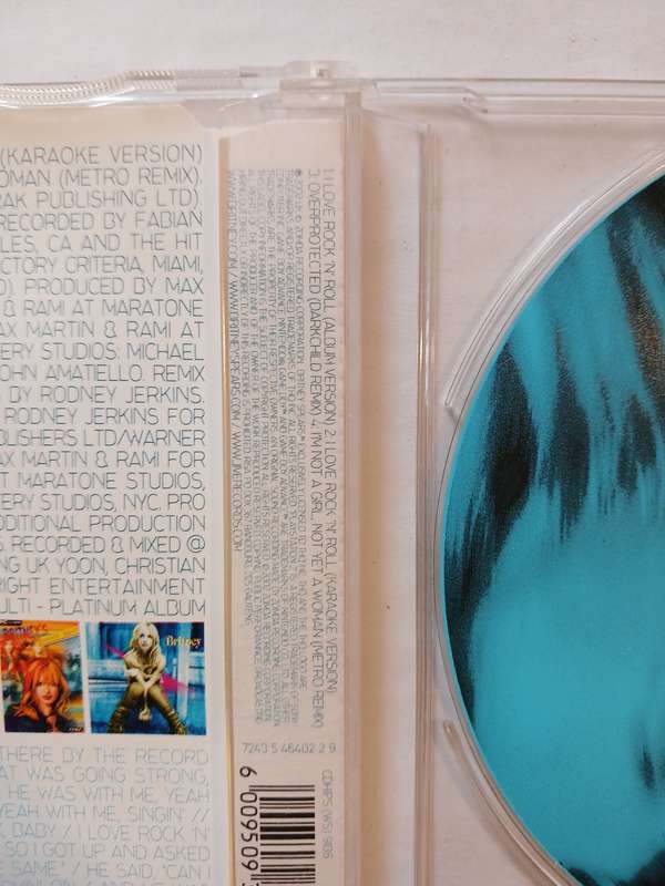Britney Spears, I Love Rock 'N' Roll CD single