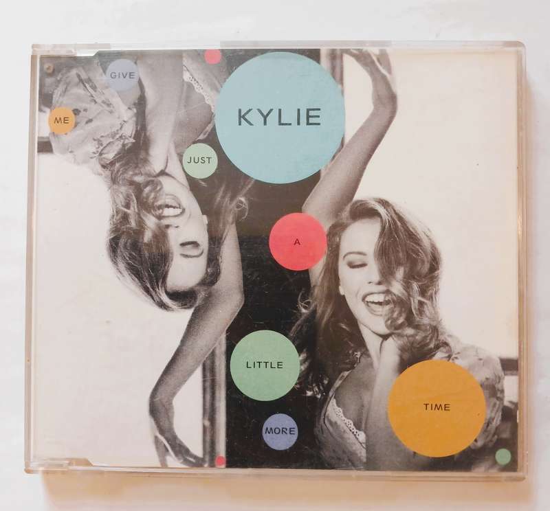 Kylie Minogue, Give Me Just A Little More Time CD single, UK