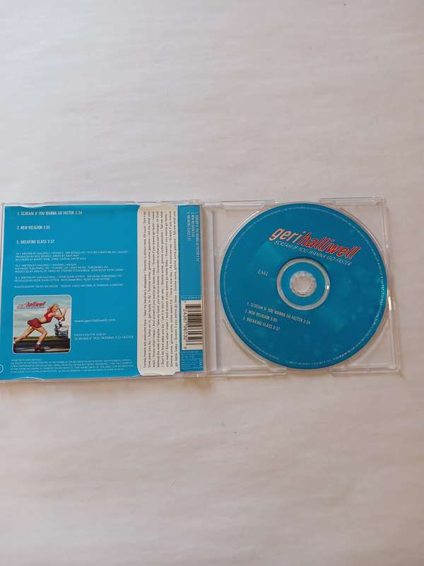Geri Halliwell, Scream If You Wanna Go Faster CD single, EU