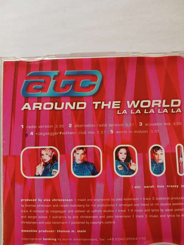 ATC, Around The World La la la la la CD single, Australia