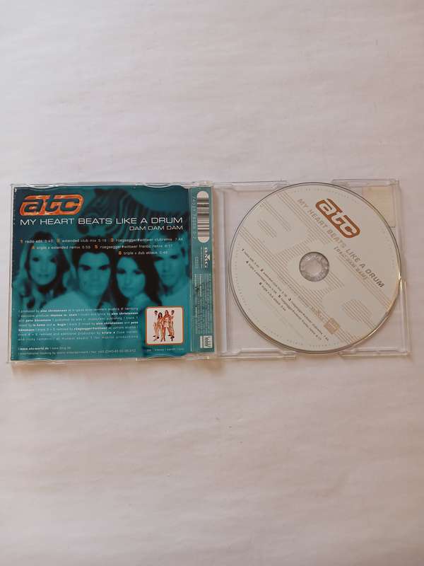 ATC, My Heart Beats Like A Drum Dam Dam Dam CD single, Australia