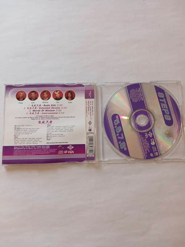 Steps, 5,6,7,8 CD single