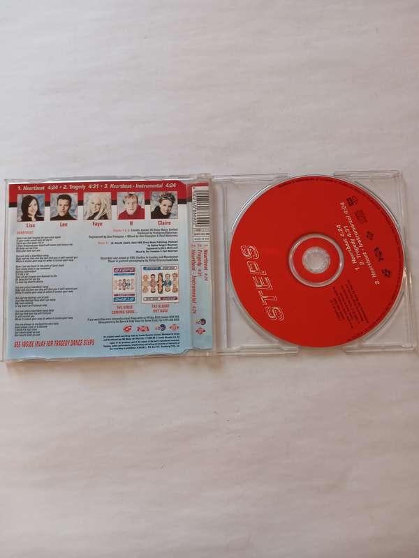 Steps, Heartbeat / Tragedy CD single