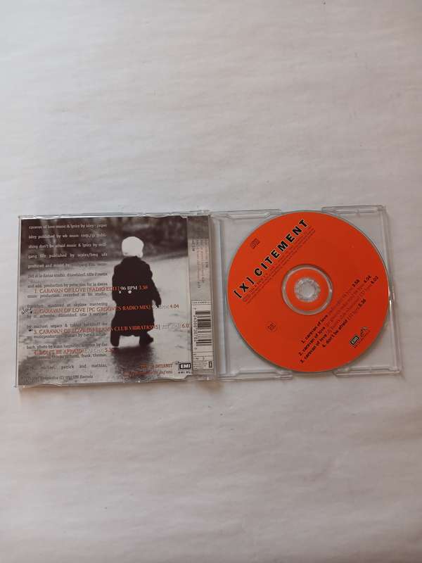 X-Citement, Caravan of Love CD single, UK