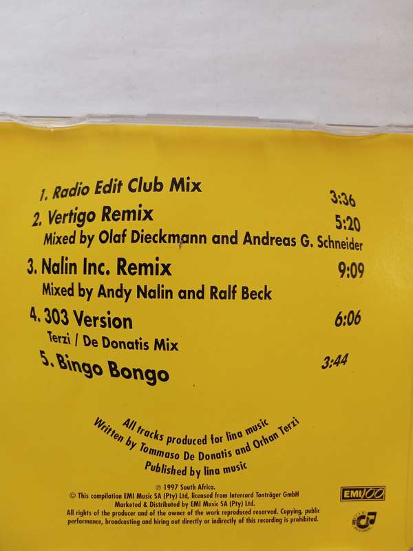 DJ Quicksilver, Boing! Remixes CD single