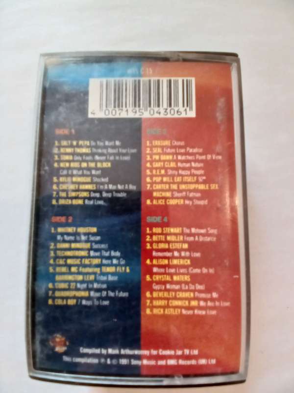 The Hits Album, Various, 2 x Cassette, UK