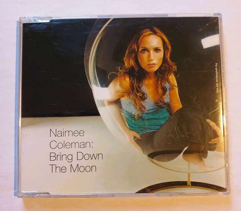 Naimee Coleman, Bring Down The Moon CD single, Promo, UK