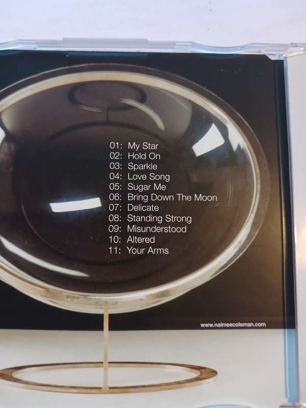 Naimee Coleman, Bring Down The Moon CD single, Promo, UK