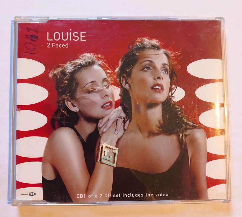 Louise, 2 Faced CD single, UK
