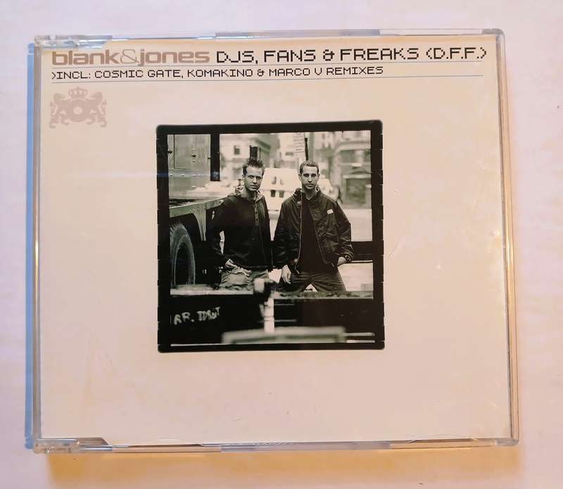 Blank & Jones, DJS, Fans & Freaks (D.F.F.) CD single, Germany