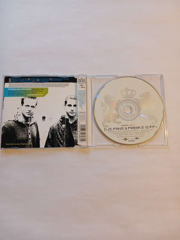 Blank & Jones, DJS, Fans & Freaks (D.F.F.) CD single, Germany