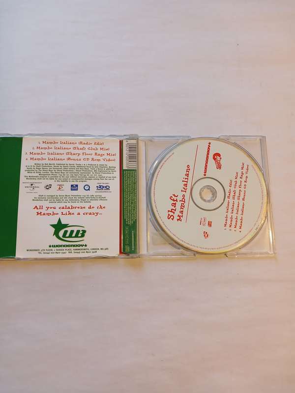 Shaft, Mambo Italiano CD single