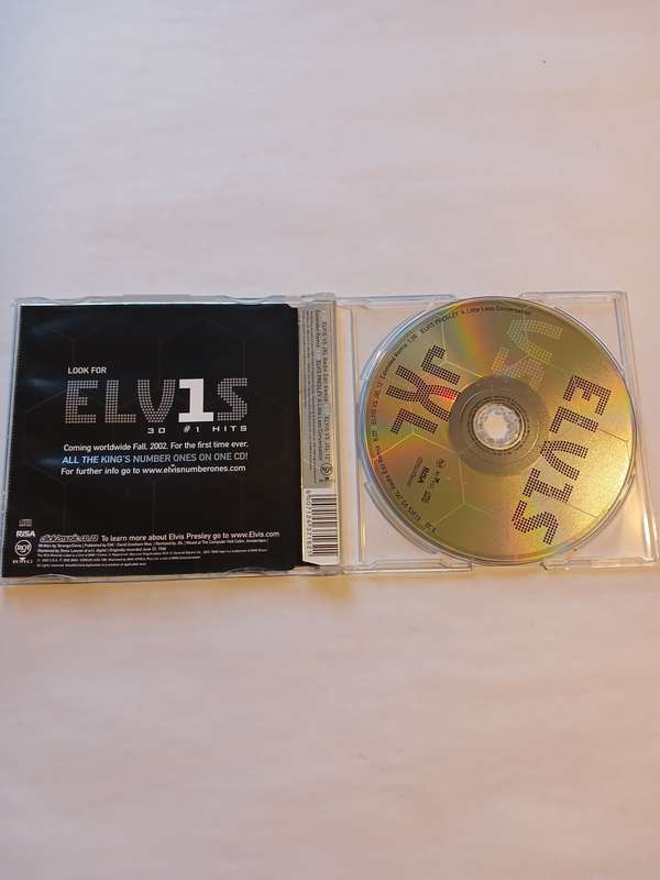 Elvis vs JXL, A Little Less Conversation CD single
