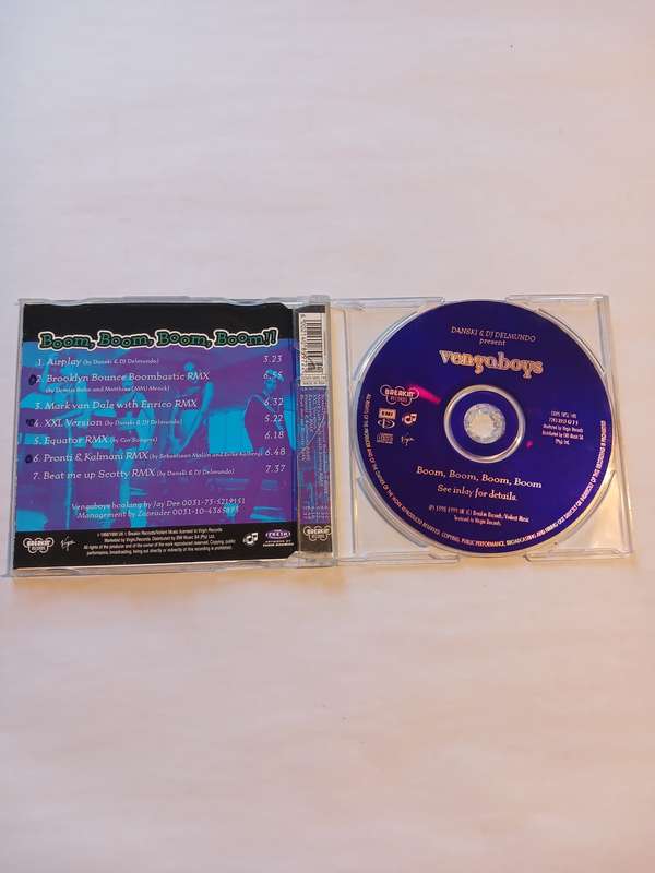 Vengaboys, Boom, Boom, Boom, Boom, CD single