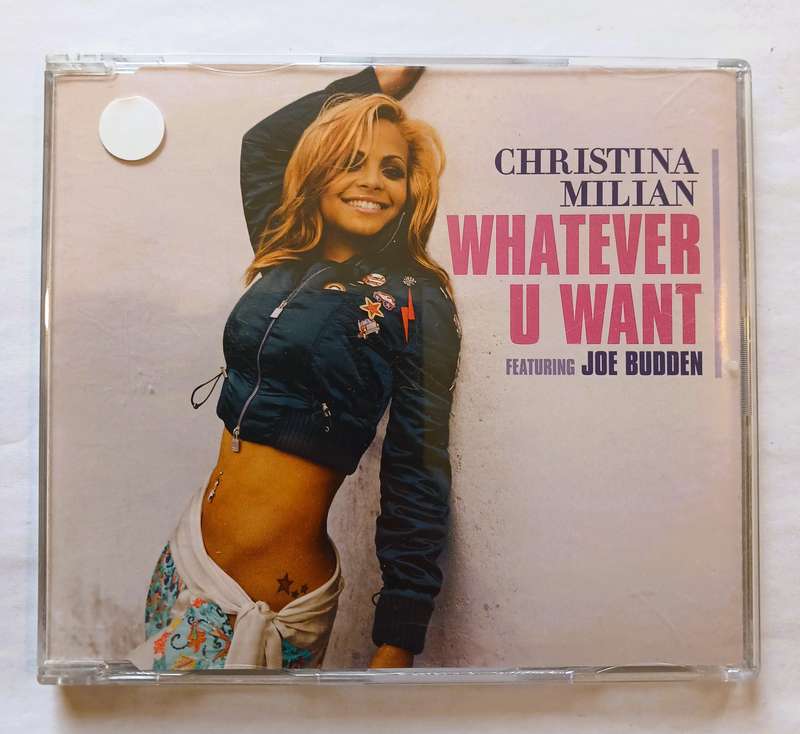 Christina Milian featuring Joe Budden, Whatever U Want CD single, Promo, EU