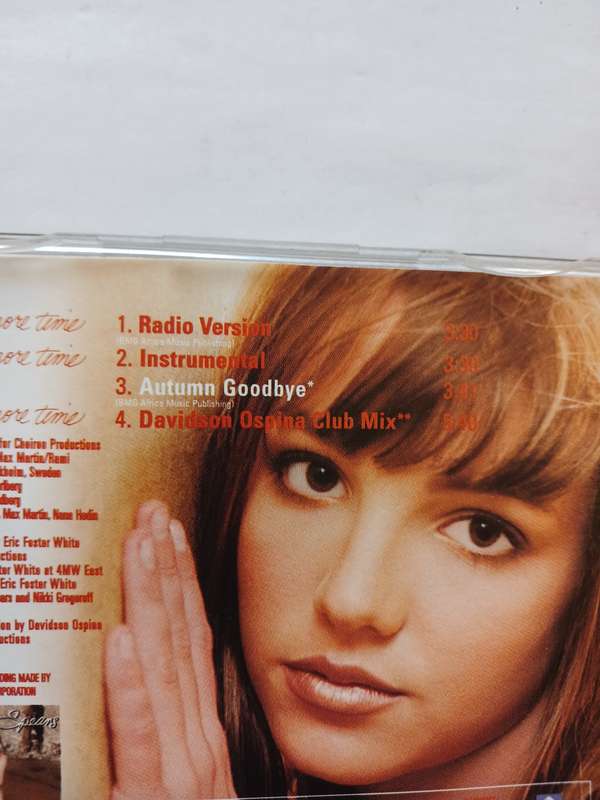 Britney Spears, ...Baby One More Time, Enhanced CD single