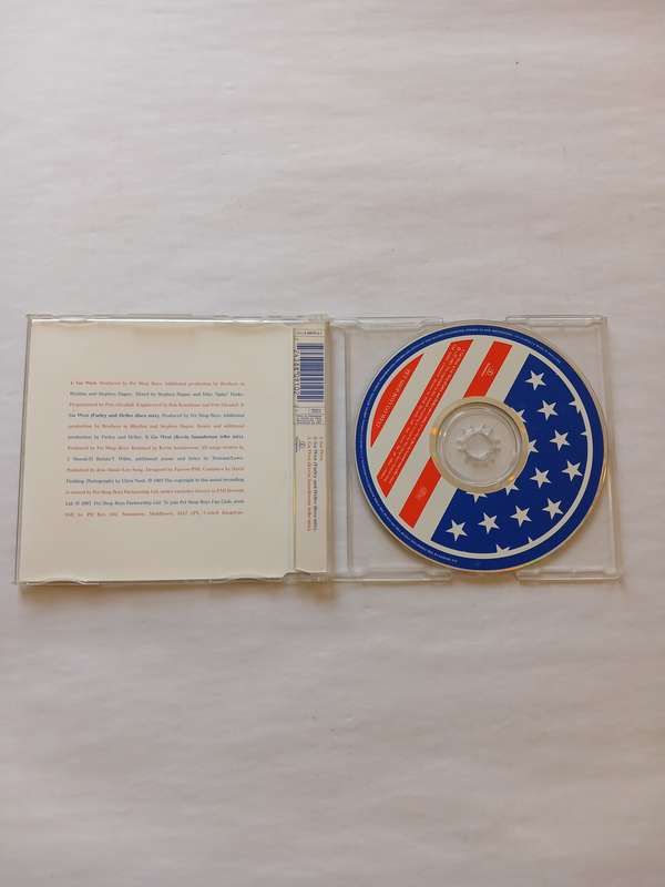 Pet Shop Boys, Go West CD single, EU