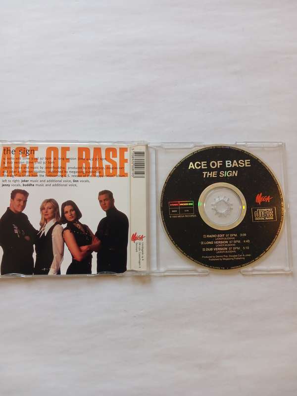 Ace of Base, The Sign CD single, Scandinavia